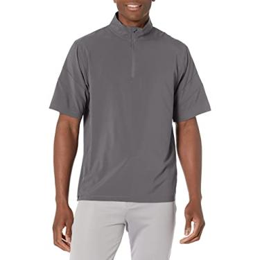 Imagem de Mizuno Jaqueta de bate de manga curta, sombra silenciosa, média