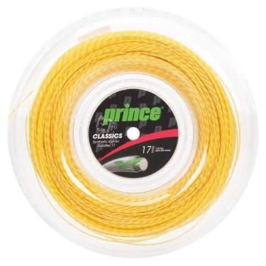 Imagem de Corda Prince Synthetic Gut Duraflex 17L 1.25mm Amarela Rolo Com 200 Me