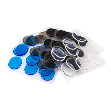 Imagem de 48 peças Yootones amortecedores de tambor de gel de silicone silenciadores de tambor macio almofadas de gel de amortecimento de tambor 4 cores almofadas de mudo de tambor para controle de tom de bateria