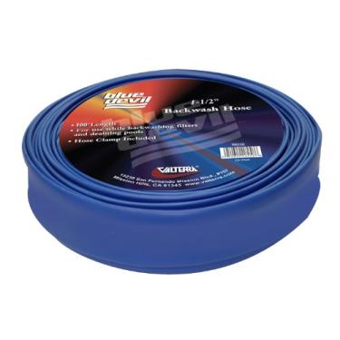 Imagem de Blue Devil Mangueira de retrolavagem de 30 metros para piscina com grampo de mangueira, 3,8 cm L x 30,5 cm C