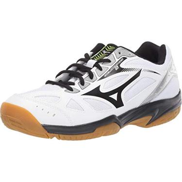 Imagem de Mizuno Tênis de vôlei feminino Wave Cyclone 2, Branco/preto, 40