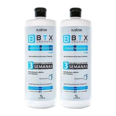 Imagem de Kit Btx Orghanic 1L Shampoo+Condicionador Plancton