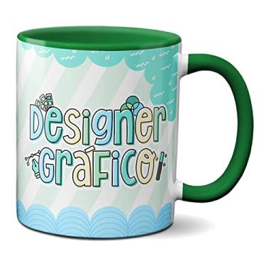 Imagem de Caneca Profissional Designer Gráfico Lindo Presente (Verde)