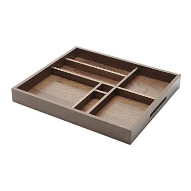 Imagem de BANDEJA MADEIRA ORGANIZADORA NATURALS 39x34x5cm