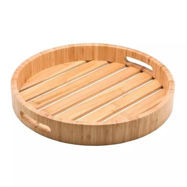 Imagem de Bandeja Le Bamboo em Bambu Redonda 35cm - 1 Peça