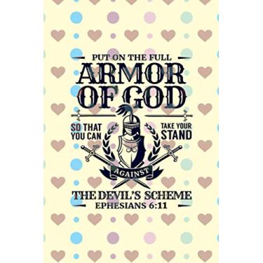 Imagem de Getting Things Done Planner - Armor of God Men Bible Quote Warrior of God Christian