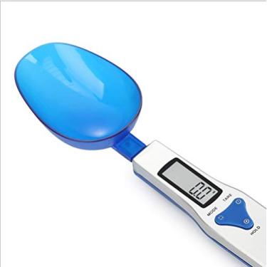 Imagem de nova balança de cozinha balança de colher medida eletrônica balança eletrônica 0,1g balança de colher 500g ingredientes balança