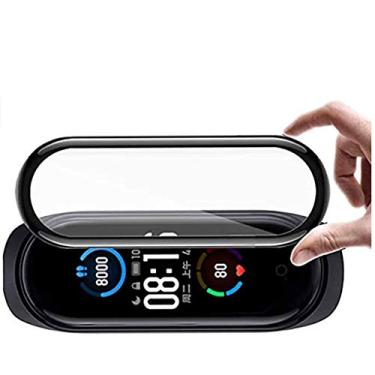 Imagem de Kit 2x Películas 3d Nano Flexível 360 Xiaomi Mi Band 5 + Kit Aplicação