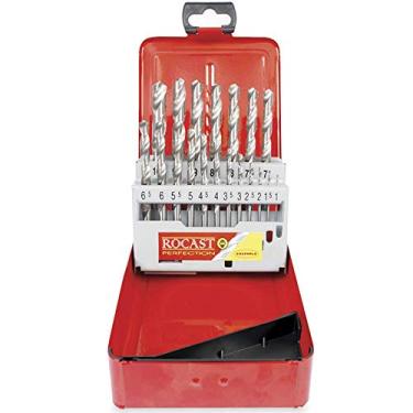 Imagem de Jogo de Brocas Aço Rápido com 19 Peças 1,0 à 10,0mm-ROCAST-JOGOHSS19