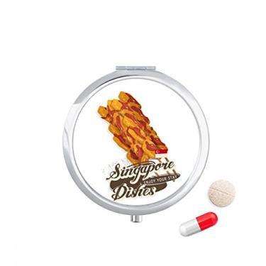Imagem de Caixa de armazenamento de remédios tradicional Singapura Satay