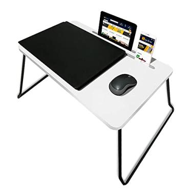 Imagem de Suporte Mesa para Notebook Classic Tablet Celular Usar na Cama Dobrável Branco