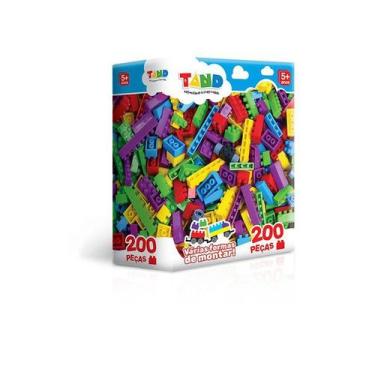 Imagem de Blocos De Montar Tand - 200 Peças - Toyster