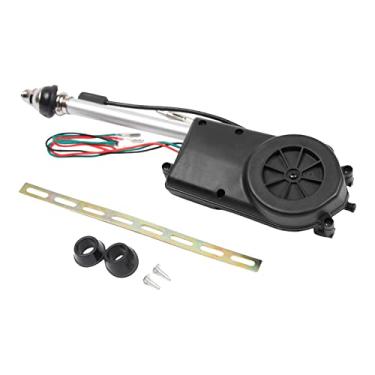 Imagem de Antena de carro Antena automática flexível elétrica telescópica durável extensão universal sinal de rádio portátil para substituição de motocicleta