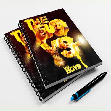 Imagem de Caderno Pequeno 20x14cm The Boys Mod.01