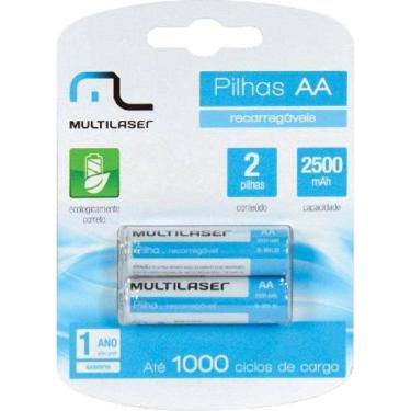 Imagem de Pilha Recarregavel AA 2500MAH CB053 - Blister com 2