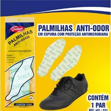 Imagem de QUALYPÉ Palmilha De Espuma Anti-Odor Qualypé Verde 33
