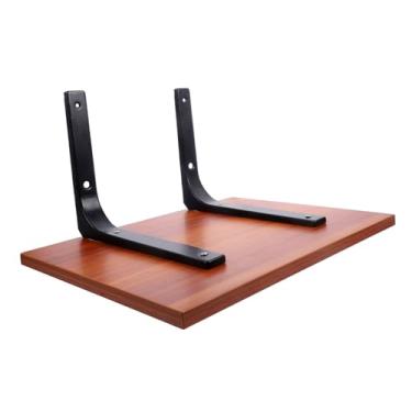 Imagem de Anneome 1 Conjunto De Prateleiras De Exibição Para Decoração De Parede Suporte De Prateleira Flutuante Prateleiras Flutuantes De Casa De Fazenda Prateleiras De Parede Com Lábios