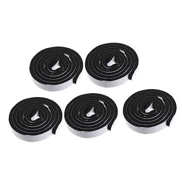 Imagem de Housoutil 5 Conjuntos De Tira De Vedação Para Vedação De Porta Tira De Vedação Lateral Da Porta Fita De Vedação Célula Fechada Escova De Porta Vedação Sob A Porta Rolha De Vedação Da
