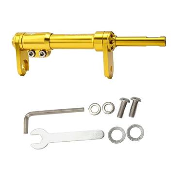 Imagem de Uonlytech 1 Conjunto De Roda Fácil Rodas Barra De Extensão Suporte De Roda Extensão Dobrável Suporte Telescópico Fácil Roda Dobrável Suprimentos Clipe Mountain Bike Guiador Riser