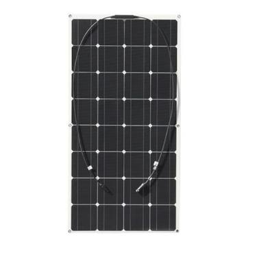 Imagem de 100w,HUIZHITENGDA 100W-600W Painel Solar, 300W Flexível Único Cristal 12 V Dobrável Painel Solar Leve Kit para Rv, Trailer, Camper, Iate, Cabine, Tenda E Outras Cenas