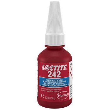 Imagem de Adesivo Loctite 242 Trava Roscas Médio Torque Azul 10G
