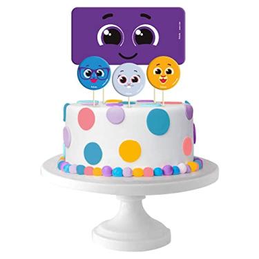 Imagem de Bolofofos Topper de Bolo c/4 - Festcolor