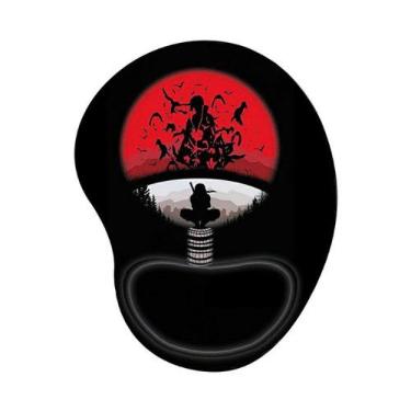 Imagem de Mouse pad estampas naruto com apoio ergonomico - JDM