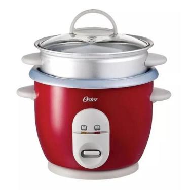 Imagem de Panela Elétrica A Vapor Oster  Vermelho 350w 220v, 220V