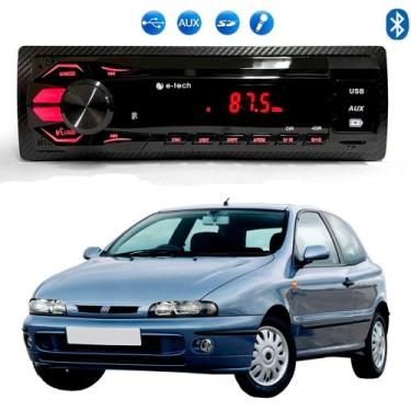 Imagem de Radio Mp3 Som Automotivo Bluetooth Usb Card Sd Brava Marea - E-TECH