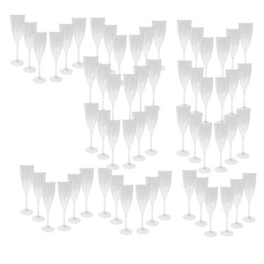 Imagem de Taça Champanhe Espumante Acrílico 180ml Transparente Festas Comemorações Eventos Premium (84)