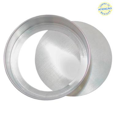 Imagem de Forma Bolo Fundo Falso Removivel N 20 cm - Assadeira Bolo Em Aluminio 
