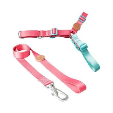 Imagem de Peitoral com Guia Toh Anti-Puxão Fiji para Cães - Tamanho M