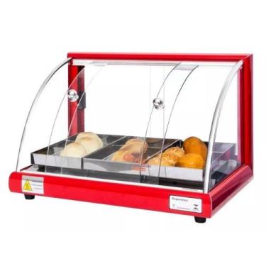 Imagem de A3SS - Estufa Alfa para salgados 3 bandejas Self Service Vermelho - 22