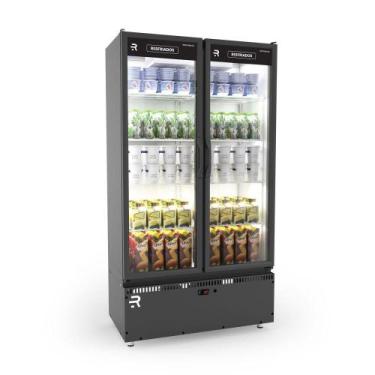 Imagem de Auto Serviço Vanguard Resfriados 2 Portas 0 a 7 ºC ASVR2PPB Branco Int