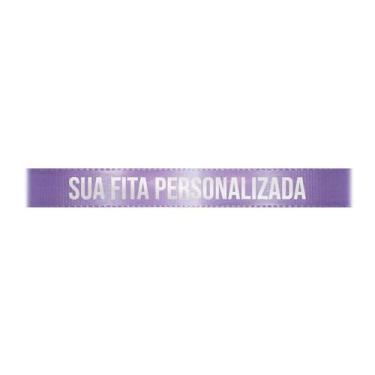 Imagem de Fita de Cetim Personalizada CFS002 - 10mm X 45metros - Lilás 245 - 01 