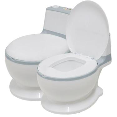 Imagem de Penico Privadinha Infantil Vaso Sanitário Troninho Redutor Assento Som