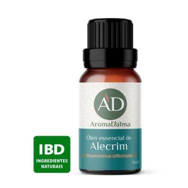 Imagem de Óleo Essencial De Alecrim 100% Puro - 10ml - Ideal Para Difusor, Aroma