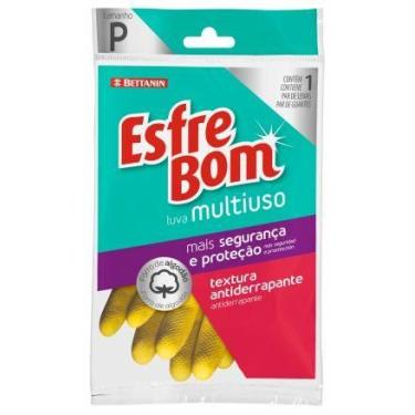 Imagem de Esfrebom luva multiuso "p" latex - novica