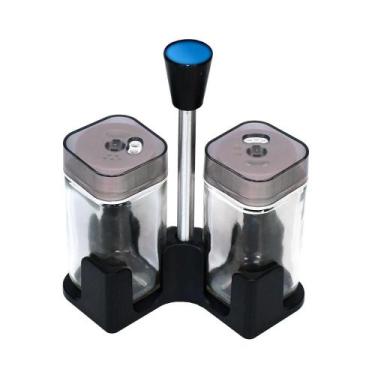 Imagem de Conjunto Galheteiro com 2 peças e suporte N226129-1 - Quanhe