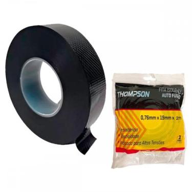 Imagem de Fita Isolante Alta Tensao Thompson 2M - 1755 . / Kit C/ 12 Peças