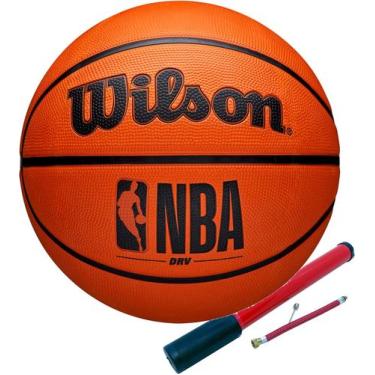 Imagem de Bola de Basquete Wilson NBA DRV Original - Oficial Nº 7 + Bomba
