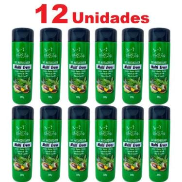 Imagem de Revenda 12 Gel Massageador Multi Ervas 220g  Arnica Alecrim - San Jull