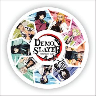 Imagem de Adesivo Sticker Vinil Impermeável Demon Slayer Hashiras - EMPIRE GAMER