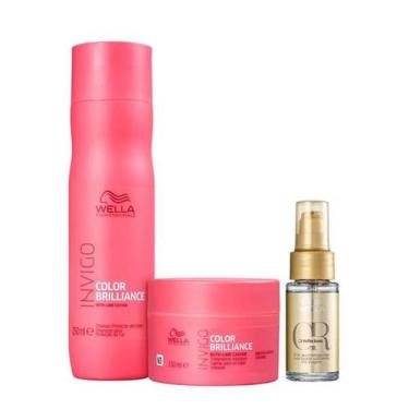 Imagem de Wella Professionals Invigo Color Brilliance Shampoo 250ml+Mascara 150m
