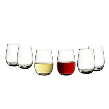 Imagem de Style Setter Taças de vinho Tavor 481 g sem haste - Conjunto de 10, 8,4 x 11,4 cm, transparente