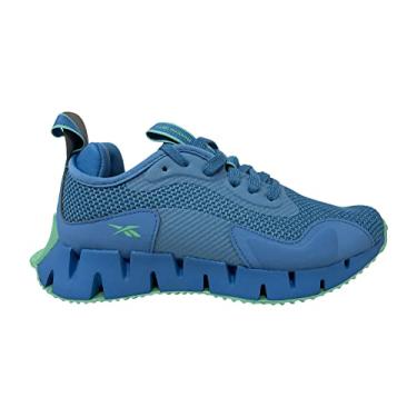 Imagem de Reebok Tênis feminino Zig Dynamica, Azul essencial/menta menta/azul essencial, 6