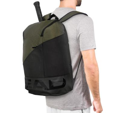 Imagem de Mochila Head Pro X Preto e Verde Musgo