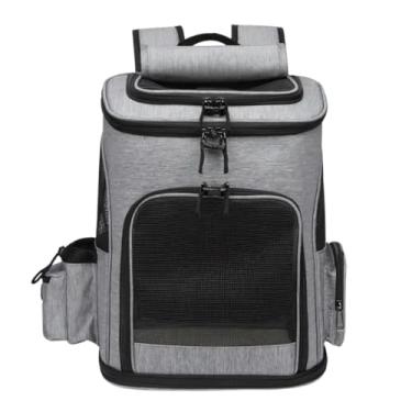 Imagem de Mochila de Transporte Pet Mala Expansivel com Ventilação para Passeio Viagens para cães e gatos