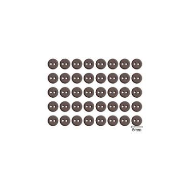 Imagem de Kit 10 Pacotes Mini Botão Redondo 5mm - 400 unidades - We Care About, 