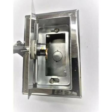 Imagem de Caixa de Proteção Inox para Embutir Botoeira - Lumo Store